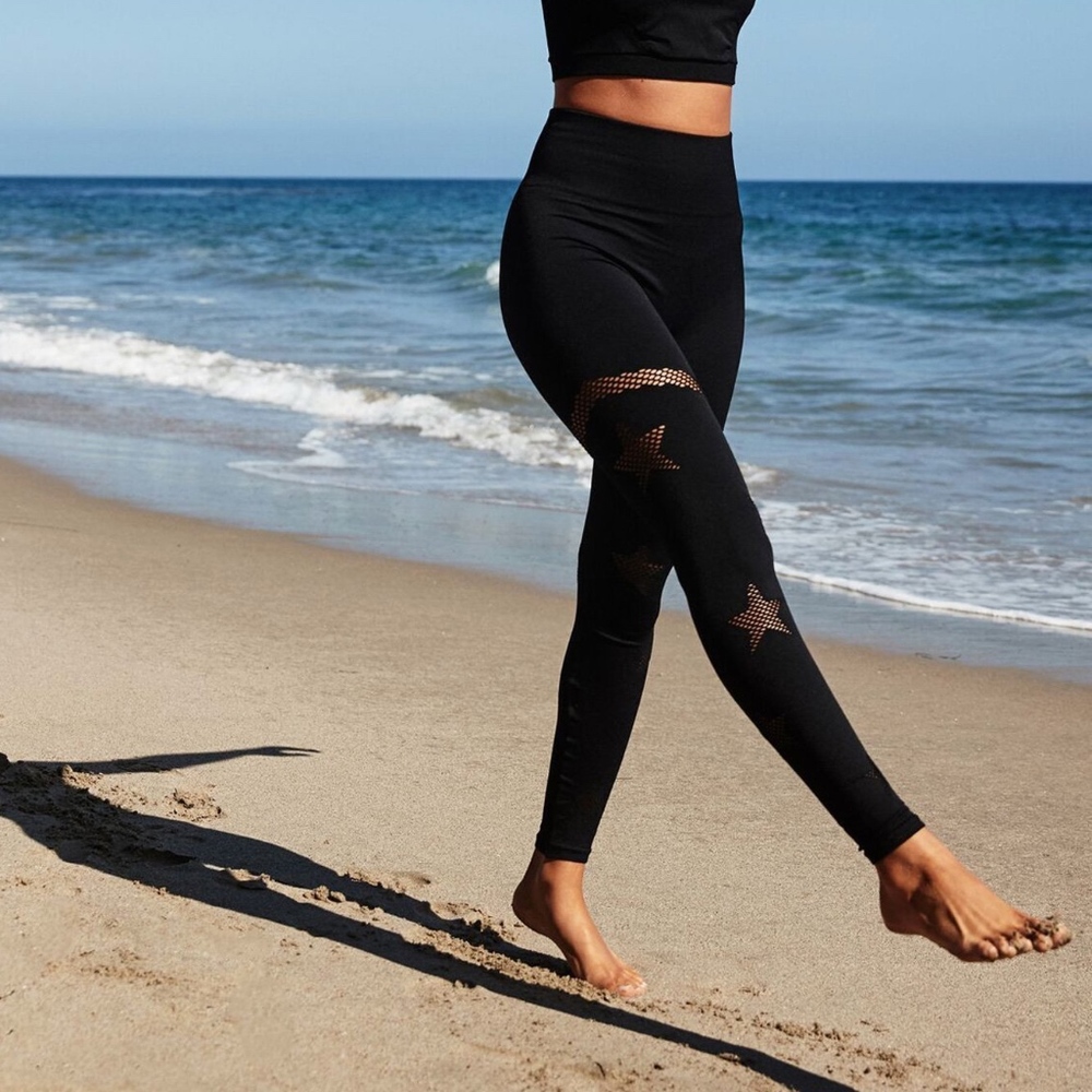 Spiritual Gangster Seamless Star Mesh Legging XS/S